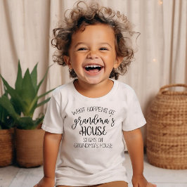 Oma's huis kinder shirts