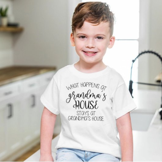 Oma's huis kinder shirts