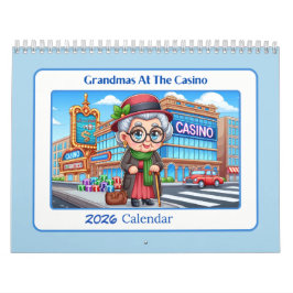 Oma's in het casino 2026  kalender