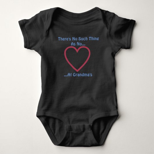 Oma's Jongen T-Shirt Baby Body (Voorkant)