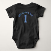 Oma's Jongen T-Shirt Baby Body (Achterkant)