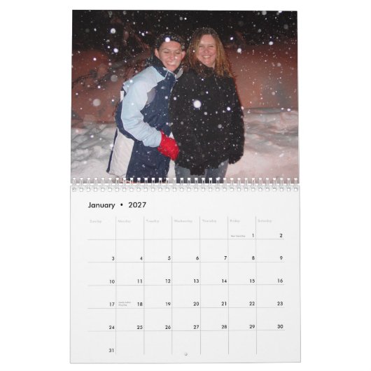 Oma's kalender (Jan 2027)