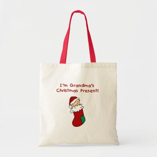Oma's kerstcadeau Tshirts en geschenken Tote Bag (Voorkant)