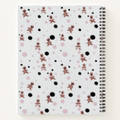 Oma's kerstkoekjesrecept gepatterd notitieboek (Achterkant)