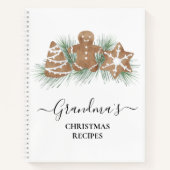 Oma's kerstrecept notitieboek (Voorkant)