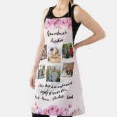 Oma's Keuken Bloem | Aangepaste 6 foto's en namen Schort (Insitu)