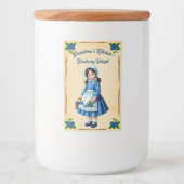 Oma's Keuken Blueberry Delight  Voedselcontainer Etiket (Voorkant)