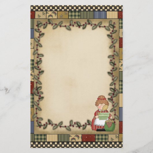 Oma's Keuken Briefpapier cartoon plezier (Voorkant)