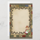 Oma's Keuken Briefpapier cartoon plezier (Voorkant / Achterkant)