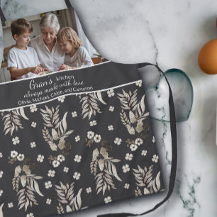 Oma's Keuken Foto Collage Namen Botanisch Schort