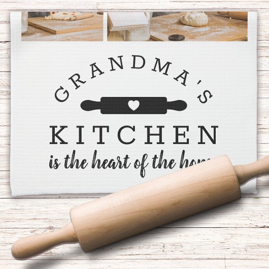 Oma's Keuken Fotocollage Gift Theedoek