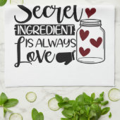 Oma's Keuken | Geheime Ingrediënt is Liefde Theedoek (Gevouwen)