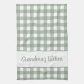 Oma's Keuken Gingham Plaid Theedoek (Verticaal)