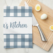 Oma's Keuken Gingham Plaid Theedoek (Quarter Fold)