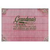 Oma's Keuken Goed eten dagelijks geserveerd in lie Snijplank (Voorkant)