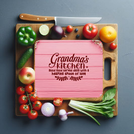 Oma's Keuken Goed eten dagelijks geserveerd met li Snijplank