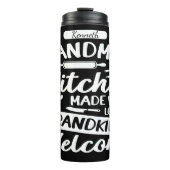 Oma's Keuken: Liefde en kleinkinderen Thermosbeker (Voorkant)