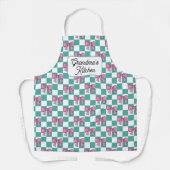 Oma's Keuken Schort |Persoonlijke Oma Cool (Voorkant)
