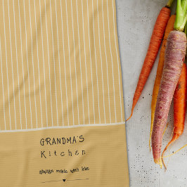 Oma's Keuken Vintage Streep Aanpasbaar Theedoek
