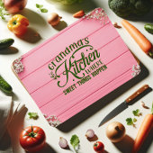 Oma's keuken waar zoete dingen gebeuren snijplank