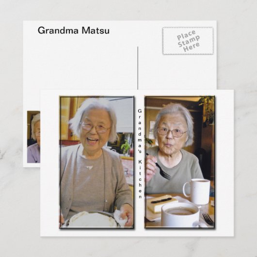 Oma's Kitchen Briefkaart (Voorkant / Achterkant)