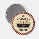Oma's Kitchen Fridge Magnet (Voorkant / Achterkant)