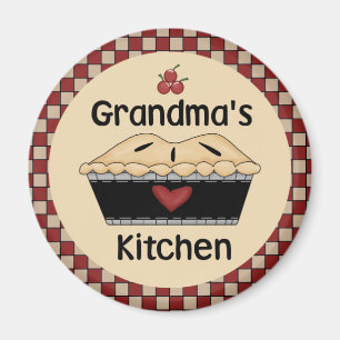 Oma's Kitchen Fridge Magnet