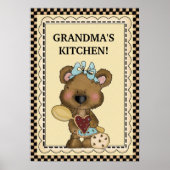 Oma's Kitchen Poster (Voorkant)