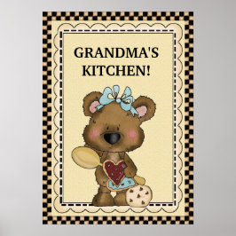 Oma's Kitchen Poster