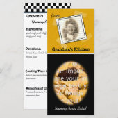 Oma's Kitchen Recipe Kaart (Voorkant / Achterkant)