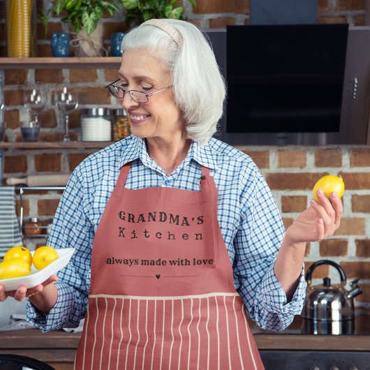 Oma's Kitchen  Stripe  Schort