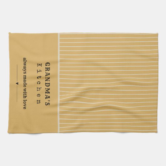 Oma's Kitchen  Stripe  Theedoek (Horizontaal)