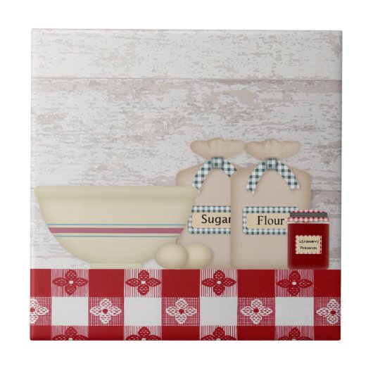 Oma's Kitchen Tile Tegeltje (Voorkant)