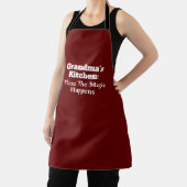 Oma's Kitchen: Waar de Magic gebeurt Schort (Insitu)