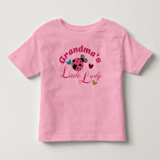 Oma's kleine dame kinder shirts (Voorkant)
