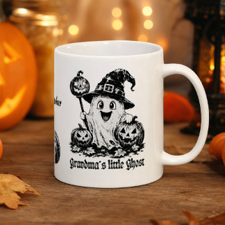 Oma's Kleine Geest Persoonlijke Halloween Koffiemok