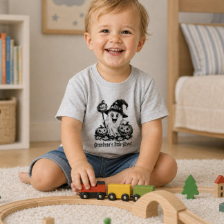 Oma's Kleine Geest Speelse Halloween Peuter Kinder Shirts