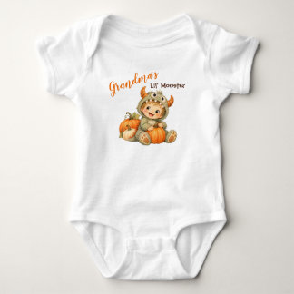 Oma's Kleine Monster Malle Halloween Baby Romper