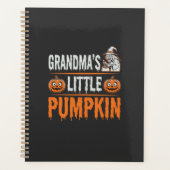Oma's Kleine Pompoen Halloween Heks Ontwerp Planner (Voorkant)
