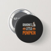 Oma's Kleine Pompoen Halloween Heks Ontwerp Ronde Button 5,7 Cm (Voorkant /achterkant)