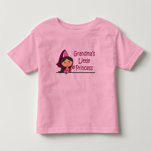 Oma's kleine prinses kinder shirts (Voorkant)