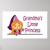 Oma's kleine prinses poster (Voorkant)