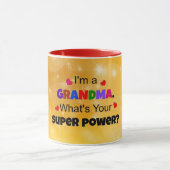 Oma's kleurrijk en Cute Design Mok (Midden)