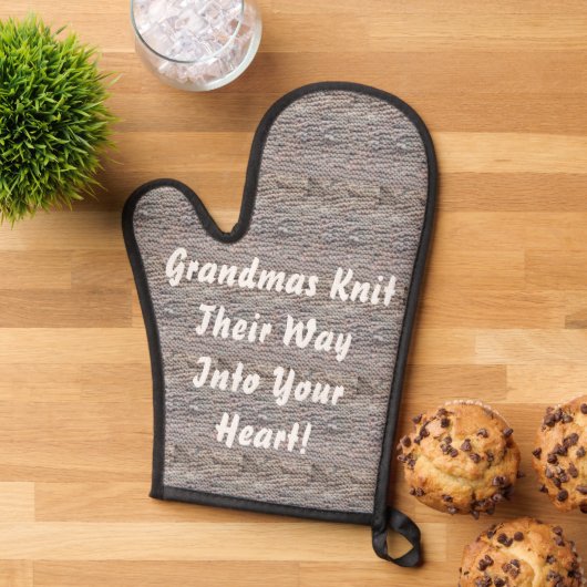 Oma's Knit Ovenwant (Top down)