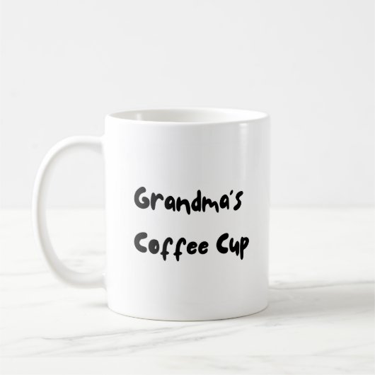Oma's koffiekopje koffiemok (Links)