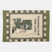 Oma's koken met liefde handdoek (Horizontaal)