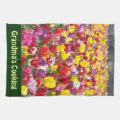 Oma's kookkeuken handdoeken lente tulp (Horizontaal)