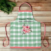 Oma's Land Gingham Boerderij Schort