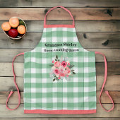 Oma's Land Gingham Boerderij Schort