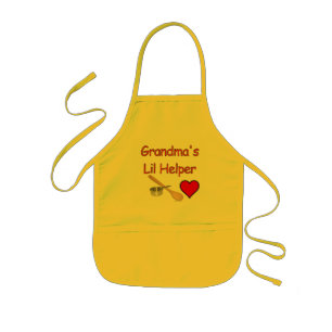 Oma's Lil Helper Kinder Schort